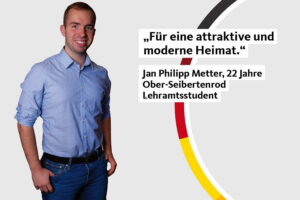 Jan Philipp Mettler, CDU Ulrichstein