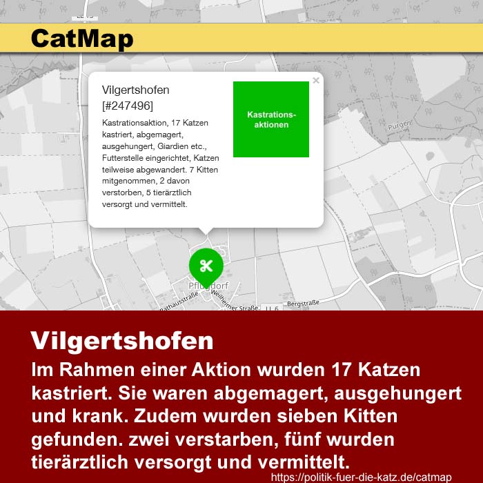 CatMap: Vilgertshofen